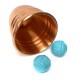 Chop Cup Balls (Light Blue) by Stan Airey - Set of 2 (ungimmicked)
